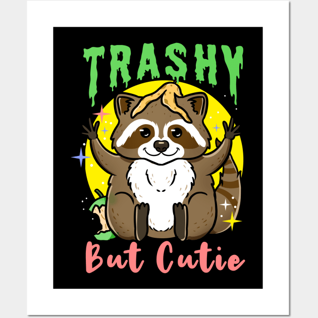 trashy but cutie Wall Art by fridaemundae